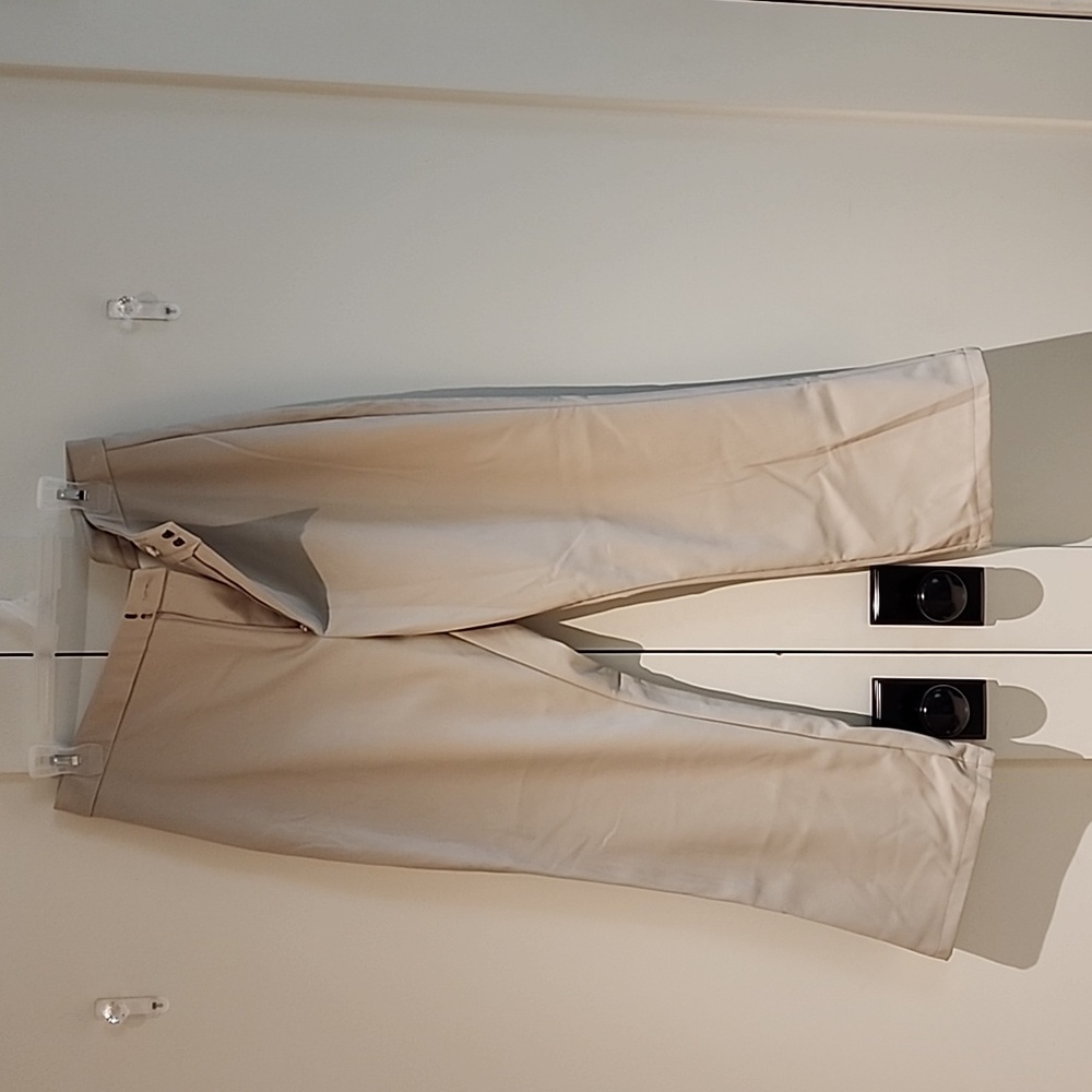 Faux leather pants